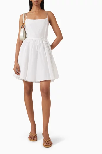 Orchard Dress in Cotton-silk