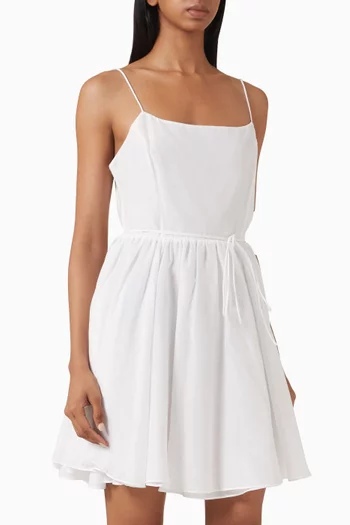 Orchard Dress in Cotton-silk