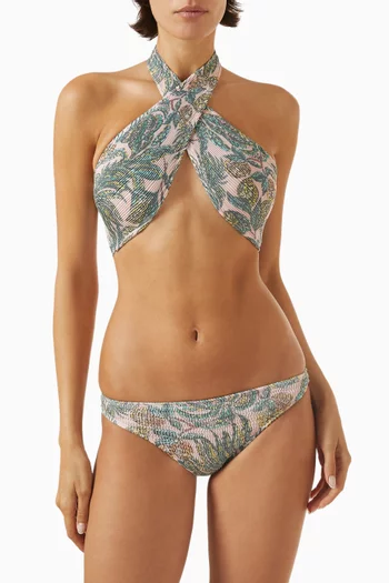 Channel Bikini Briefs