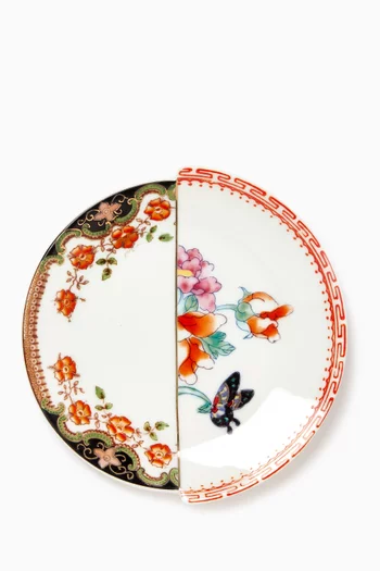 Zemrude Bread plate in Porcelain