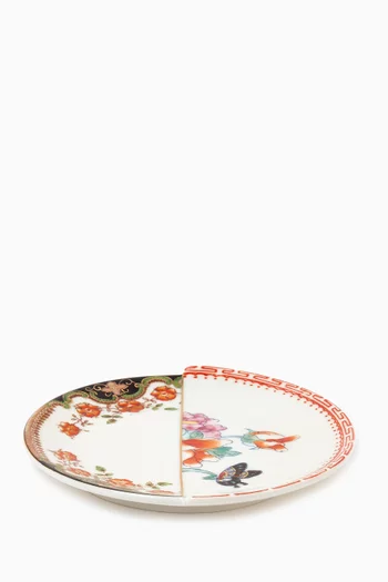 Zemrude Bread plate in Porcelain