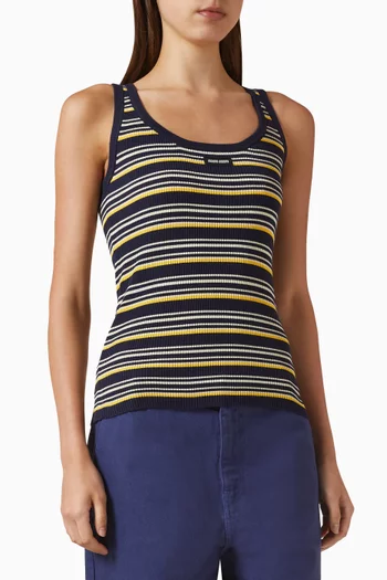 Striped Tank Top in Cotton