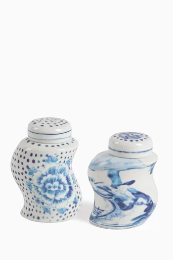 Dots & Ginger Spices Shakers, Set of 2