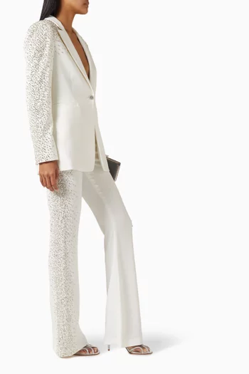 Teeny Embellished Bootcut Pants