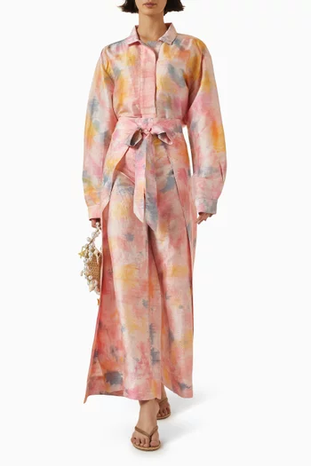 Mirasol Blouse in Silk Dupioni