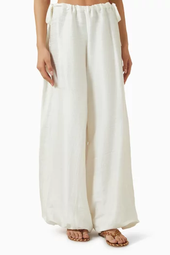 Bubble Pants in Silk Dupioni
