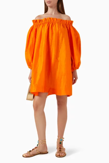 Worth Off-shoulder Mini Dress