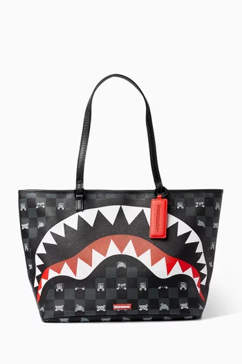 Peeking Character Check Tote