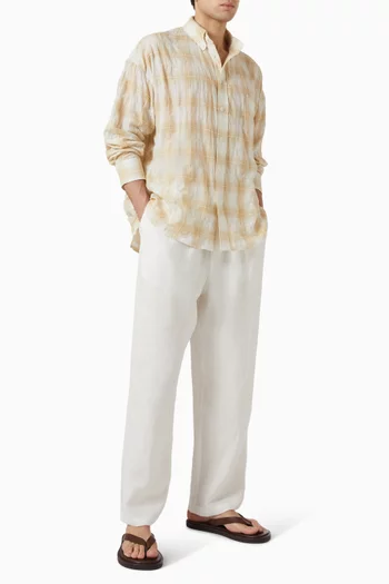Rocco Resort Pants in Linen