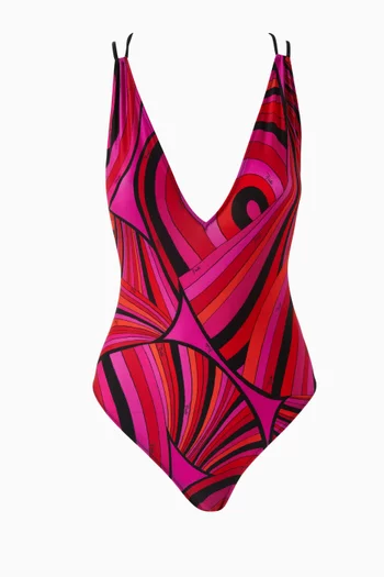 Open-back One-piece Swimsuit