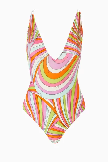 Open-back One-piece Swimsuit