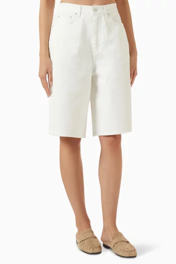 Relaxed-fit Bermuda Shorts in Denim