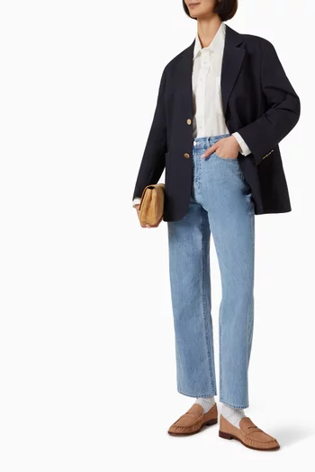 Summer Straight-fit Jeans in Denim
