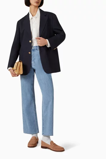 Unisex Classic Jacket in Linen
