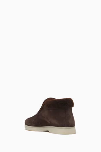 Lady City High Top Loafers in Softey® Suede