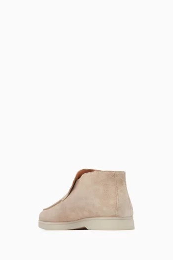 Lady City High Top Loafers in Softey® Suede