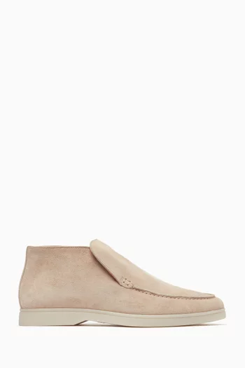 Lady City High Top Loafers in Softey® Suede