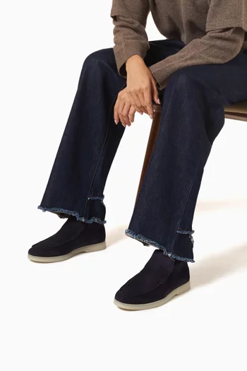 Lady City High Top Loafers in Softey® Suede