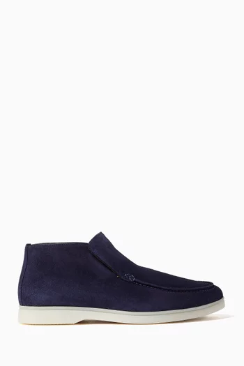 Lady City High Top Loafers in Softey® Suede