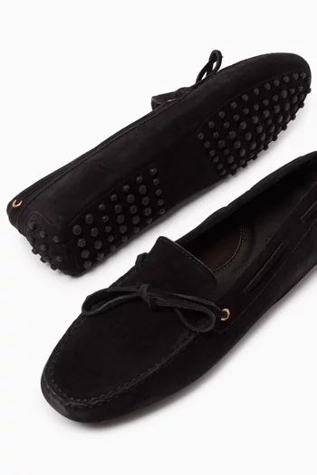 Lady Driving Loafers in Suede