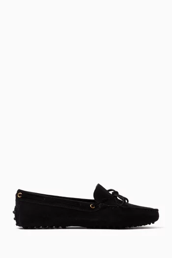 Lady Driving Loafers in Suede