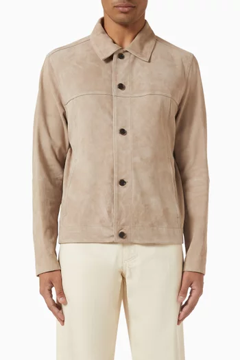 Jaden Jacket in Suede
