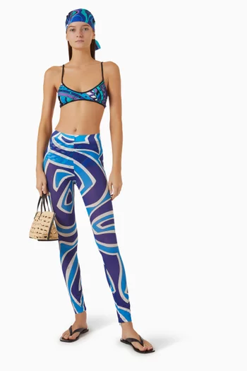 Printed Leggings in Lycra
