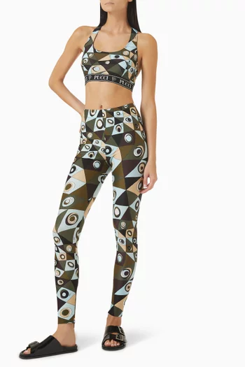Occhi-print Leggings