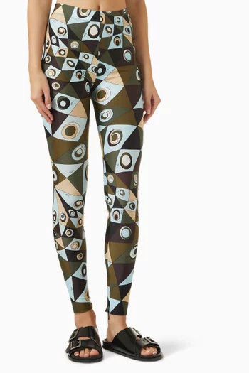 Occhi-print Leggings