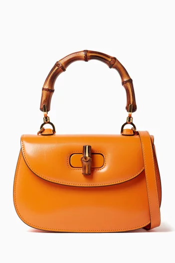 Unused Small Bamboo 1947 Top-handle Bag