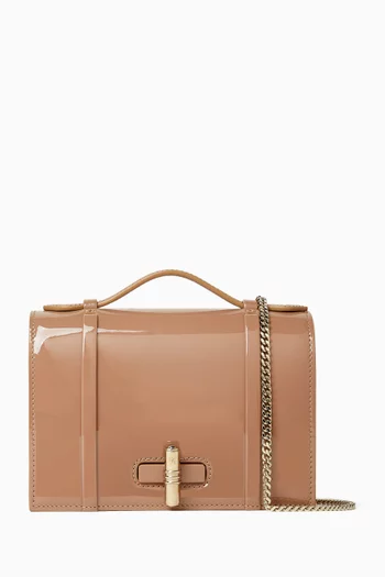 Small May Clutch Bag in Patent Leather