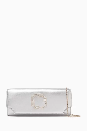 Vivien Clutch in Metallic Nappa
