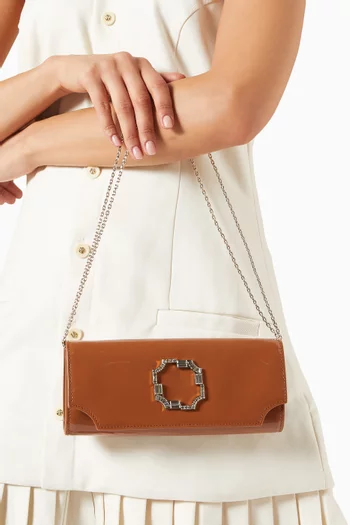 Vivien Clutch in Patent Leather