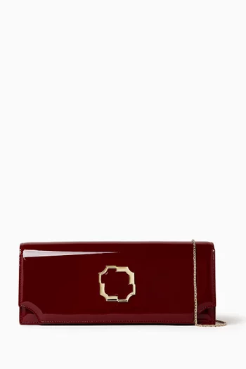 Vivien Clutch in Patent Leather