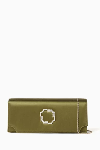 Vivien Clutch in Satin