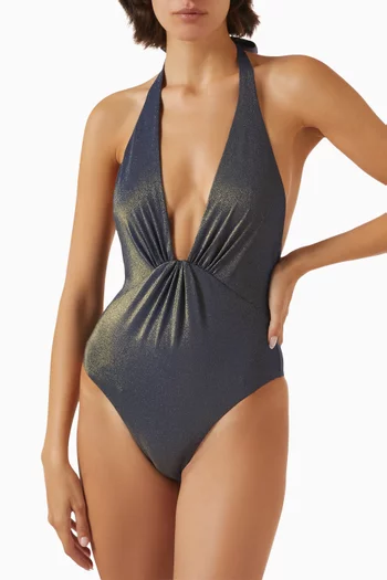 Aster Halterneck One-piece Swimsuit