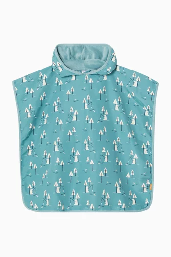 Paisley UV Poncho