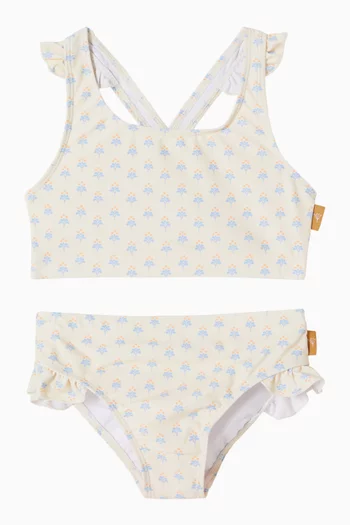 Paisley UV Bikini Set in Recycled Nylon