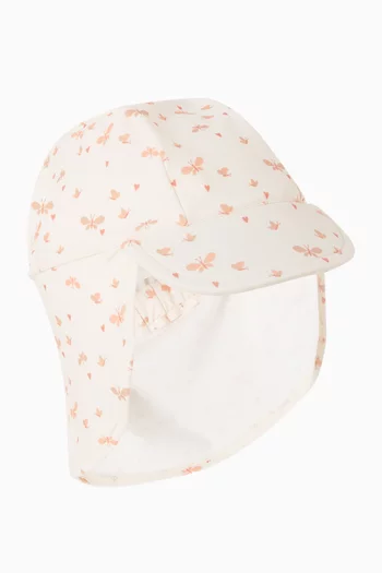 Paisley UV Hat in Recycled Nylon