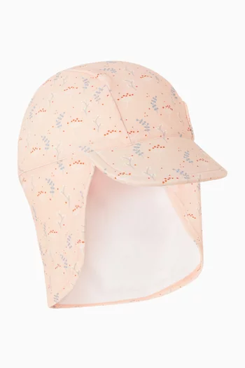 Paisley UV Hat in Recycled Nylon