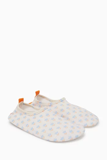 Printed UV Swim Shoes in Recycled Nylon