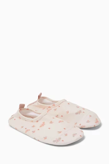 Printed UV Swim Shoes in Recycled Nylon