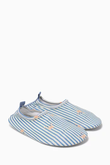 Printed UV Swim Shoes in Recycled Nylon
