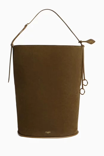 Large Hip Bucket Bag