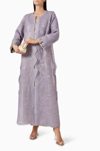 Sheer Abaya in Organza