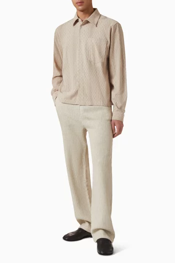 Leland Cuban Boxy Shirt in Cotton