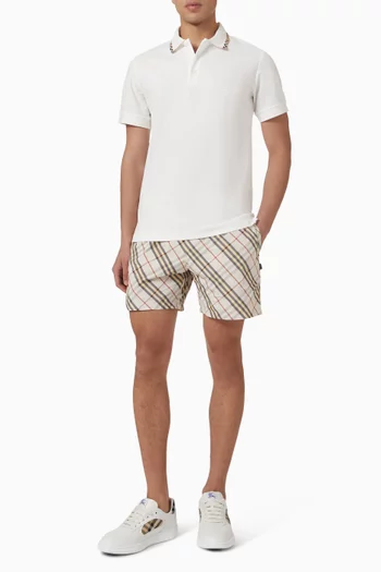 Seb Check Swim Shorts