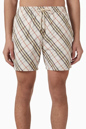 Seb Check Swim Shorts