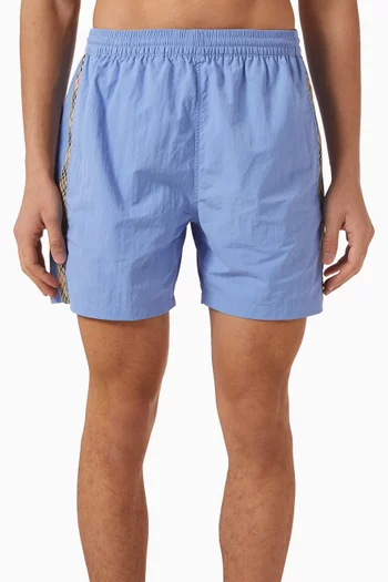 Check Trim Swim Shorts