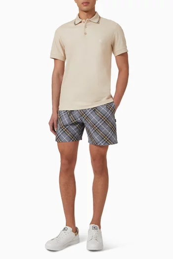 Seb Check Swim Shorts
